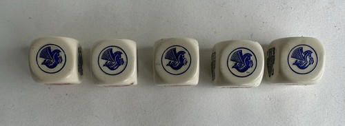 Ancien jeu dés - jeu, 5