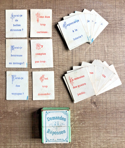 Ancien jeu demandes - ancien,