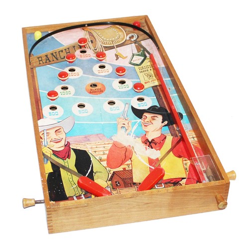 Ancien jeu flipper - ancien, de