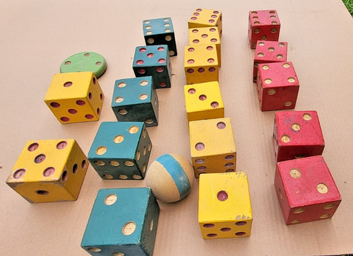 Ancien jeu des - jeu, bois