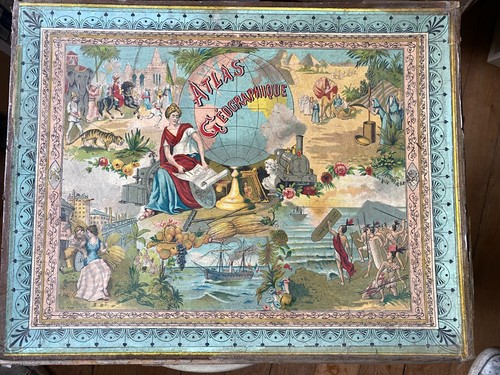 1900 ancien jeu puzzle - -,
