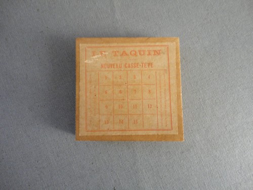 Taquin jeu ancien en - le,