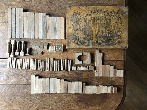 Ancien jeu construction en - jeu,