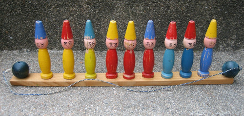 Ancien jeu quilles - de, 9